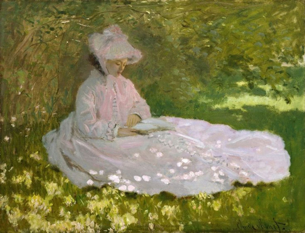 Printemps , appelé aussi La liseuse